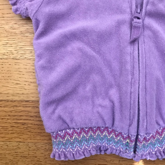 Gap Terry Hooded Jacket - 3T - Picture 4 of 5